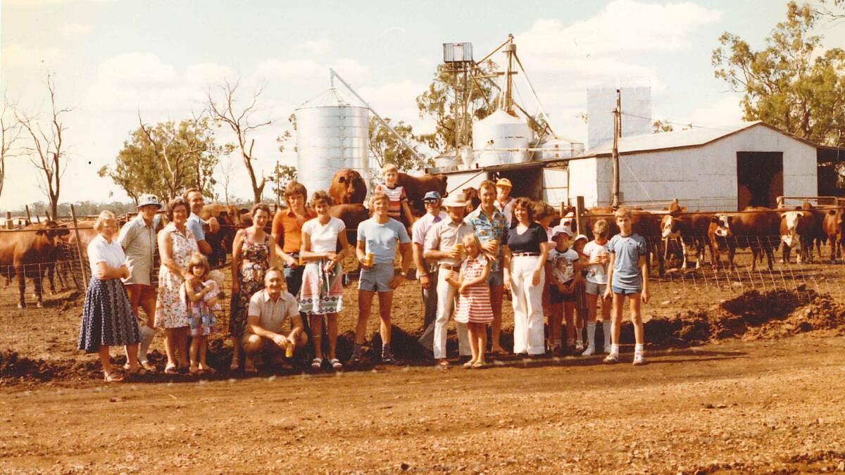 The Kerwee Feedlot was set up on Robin and Del Hart's Kerwee property, near Eidsvold, in the late 1950s and was initially used to fi nish their Santa Gertrudis-based stock.