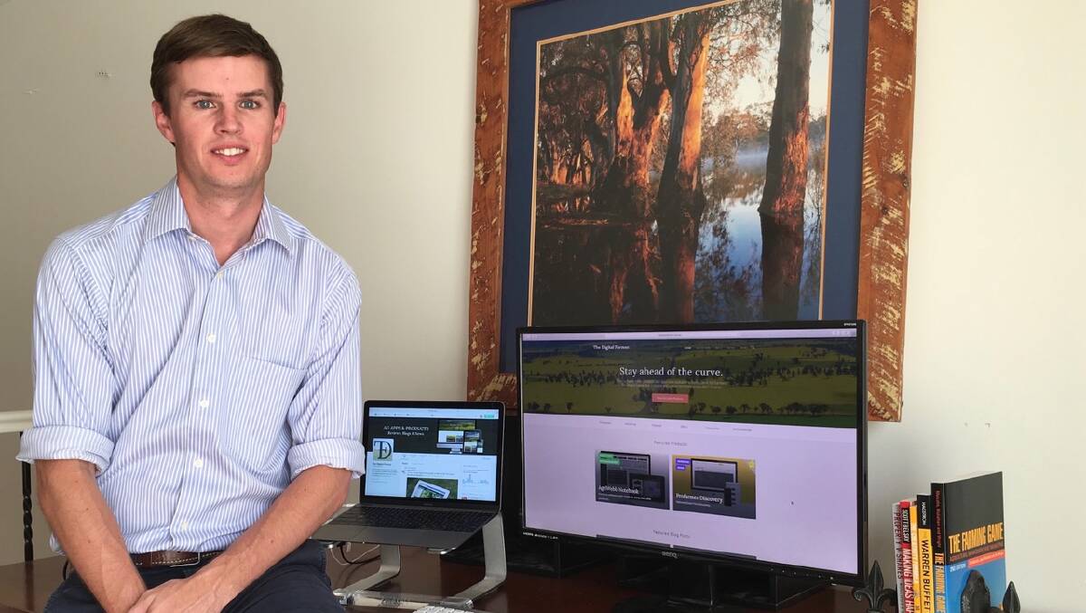 The Digital Farmer founder Tristan Shannon.