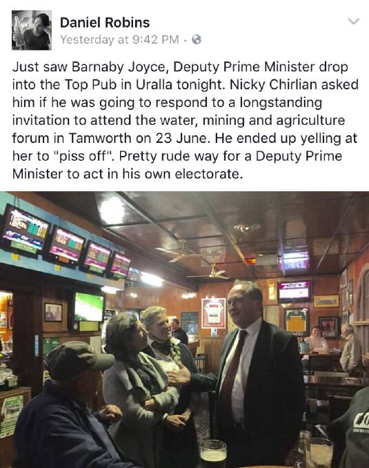 Joyce caught in political ambush by anti-mining activists