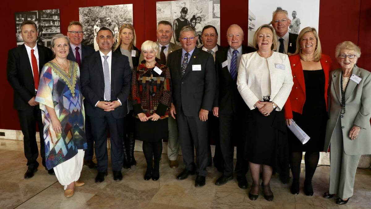Mayors/Chairs of newley formed Joint Organisations of councils met in Macquarie Street with Premier, Deputy Premier and Local Government minister.