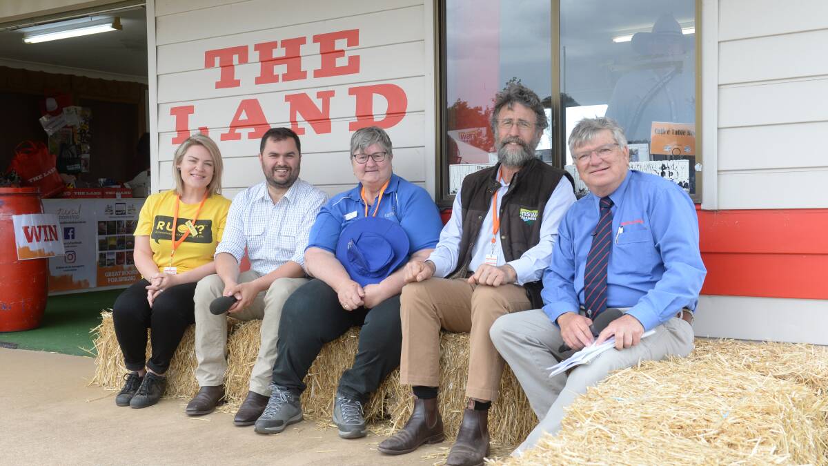 The Land published the 8th edition of the "Glove Box Guide to Mental Health" this year. Forum speakers at the 2019 Australian National Field Days which I facilitated.