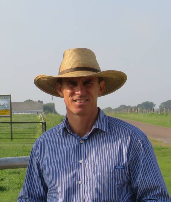 Tim Schatz, Department of Primary Industry and Resources, Darwin, leader of the long term grazing study.