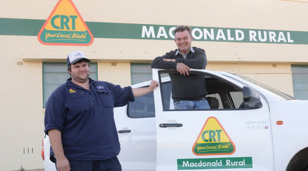 Macdonald Rural - CRT's Tom Styles and Adam Baker.