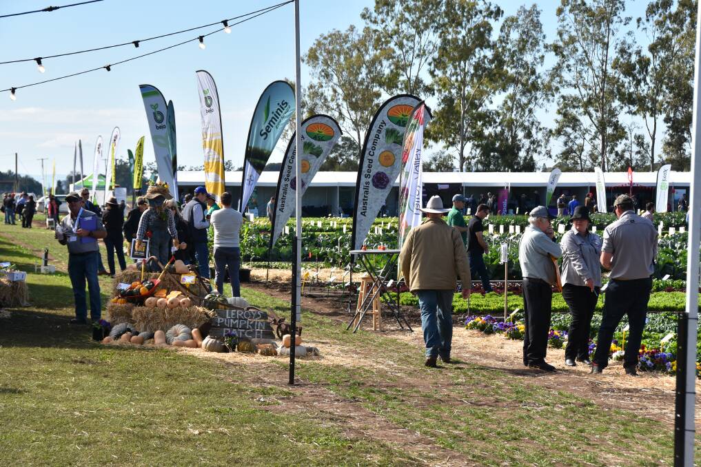 The Lockyer Valley Growers Expo at Gatton provides the opportunity for the vegetable industry to inspect new variety lines, along with technology and machinery displays. Picture by Ashley Walmsley