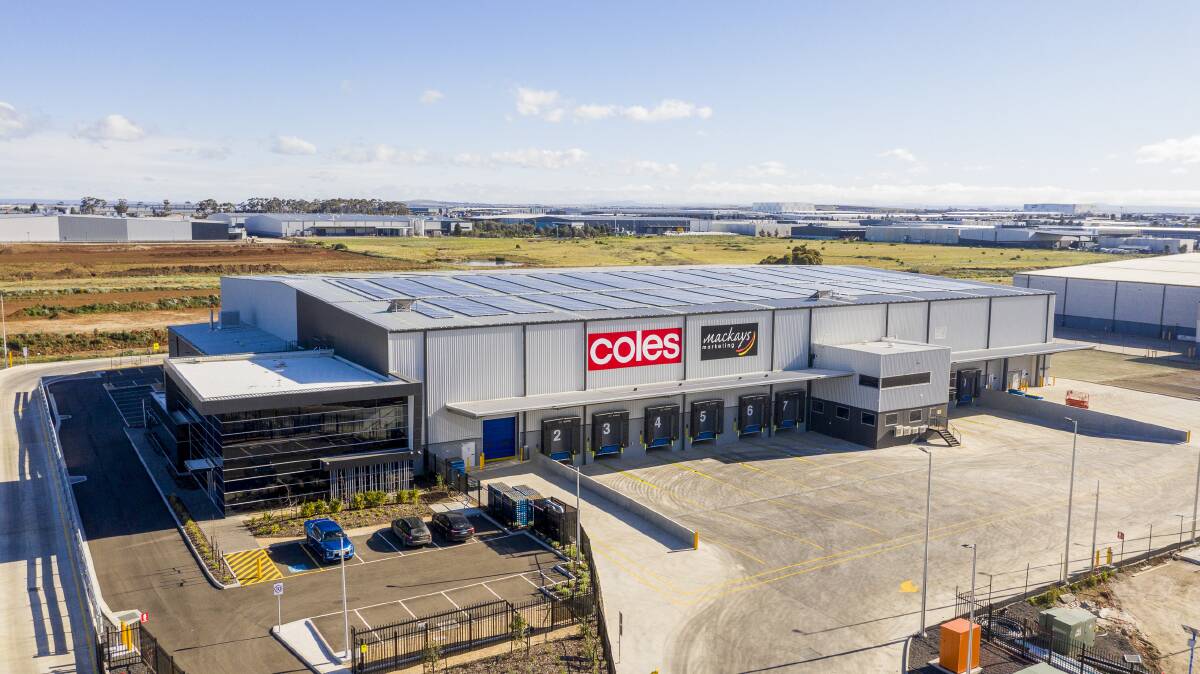 NEW: Coles' new Truganina ripening facility which will help with the supply of tropical produce such as mangoes, bananas and avocados to Victoria and South Australia., 