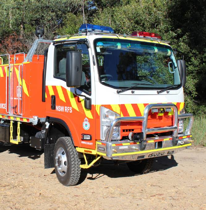 GEARING UP: The new fire struck, supplied by Gilbert & Roach, which is being fitted out in alignment with government specifications by the RFS, ready to head to Batlow. 