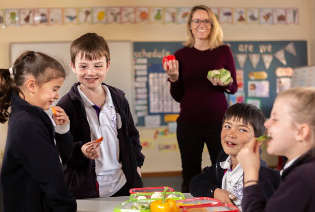 TASTY: CSIRO's Taste & Learn program is aimed at teaching children to like vegetables.