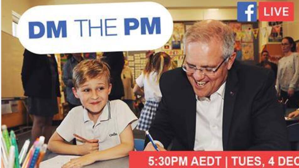 Do you have a question for PM Scott Morrison?