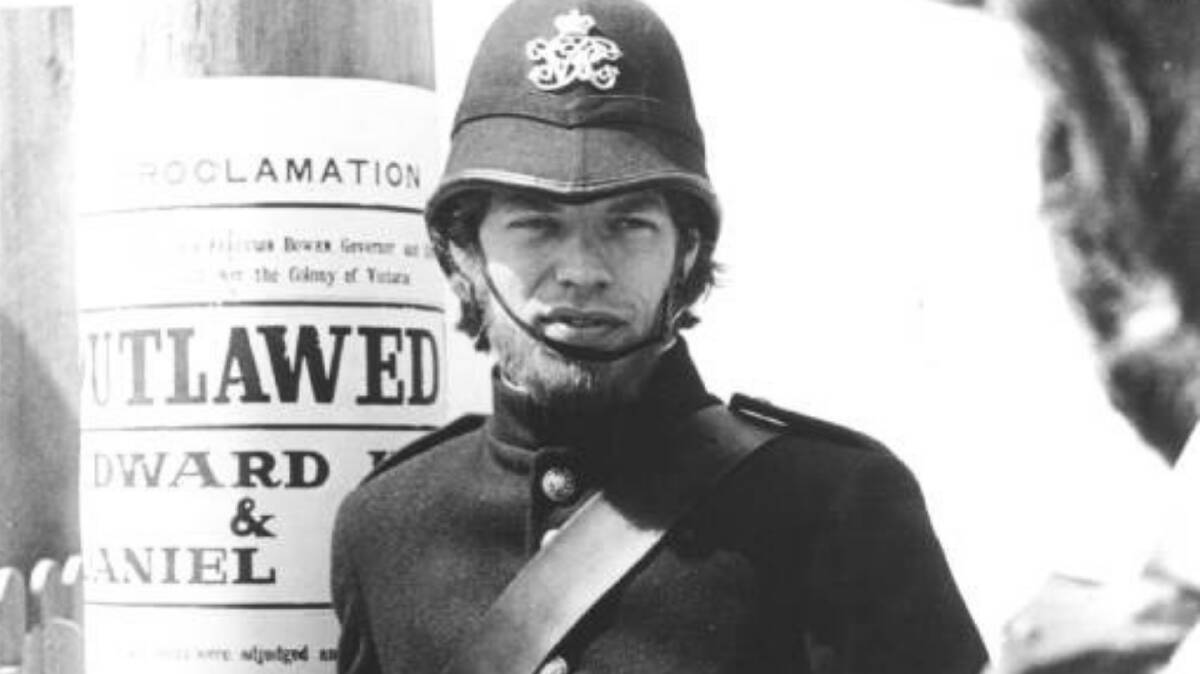 Mick Jagger in the 1969 film 'Ned Kelly'. Photo: B&DHS