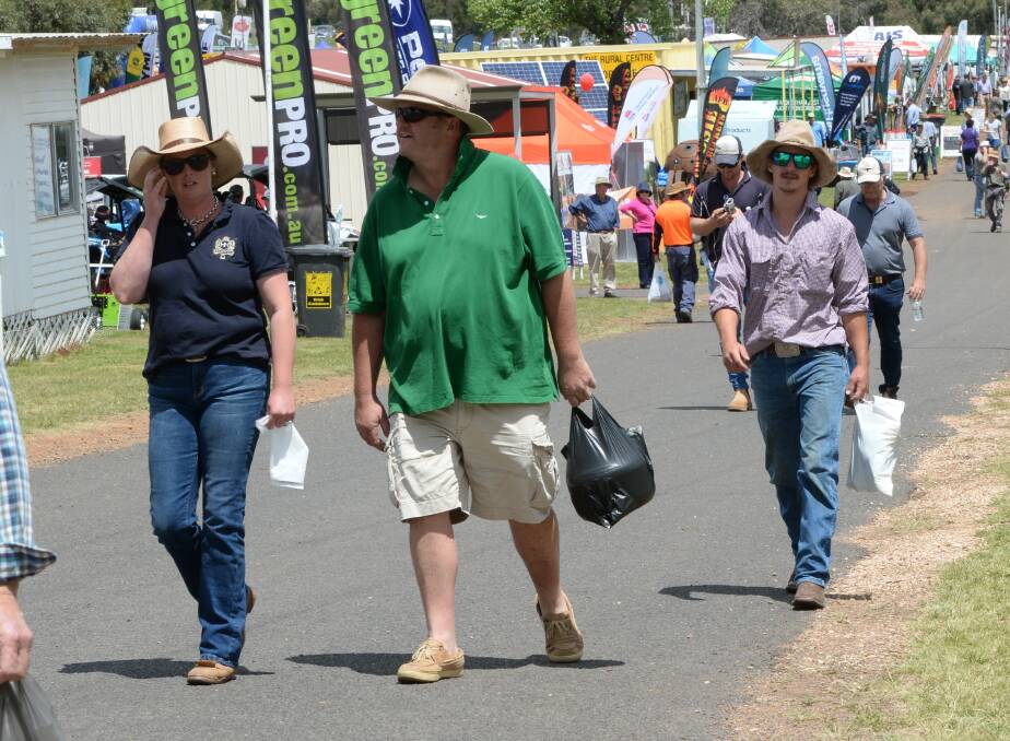 There are some great shopping opportunities at the Australian National Field Days.