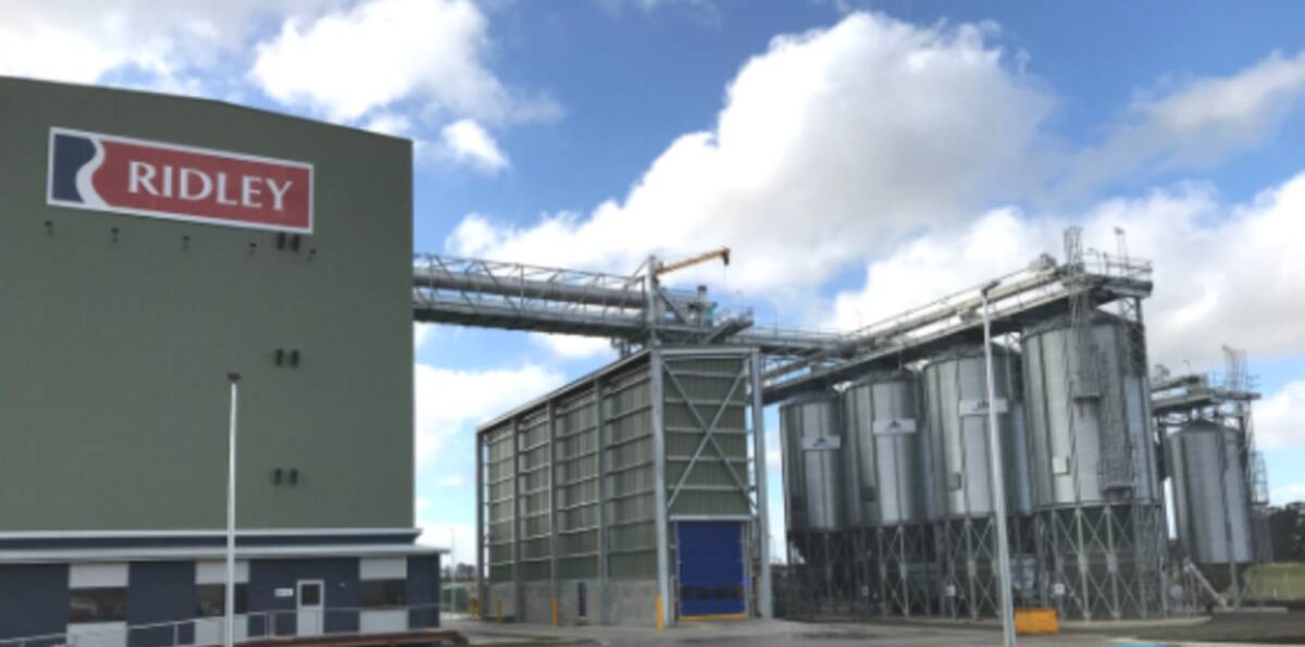 Ridley Corporation's new extrusion plant at Westbury, Tasmania.