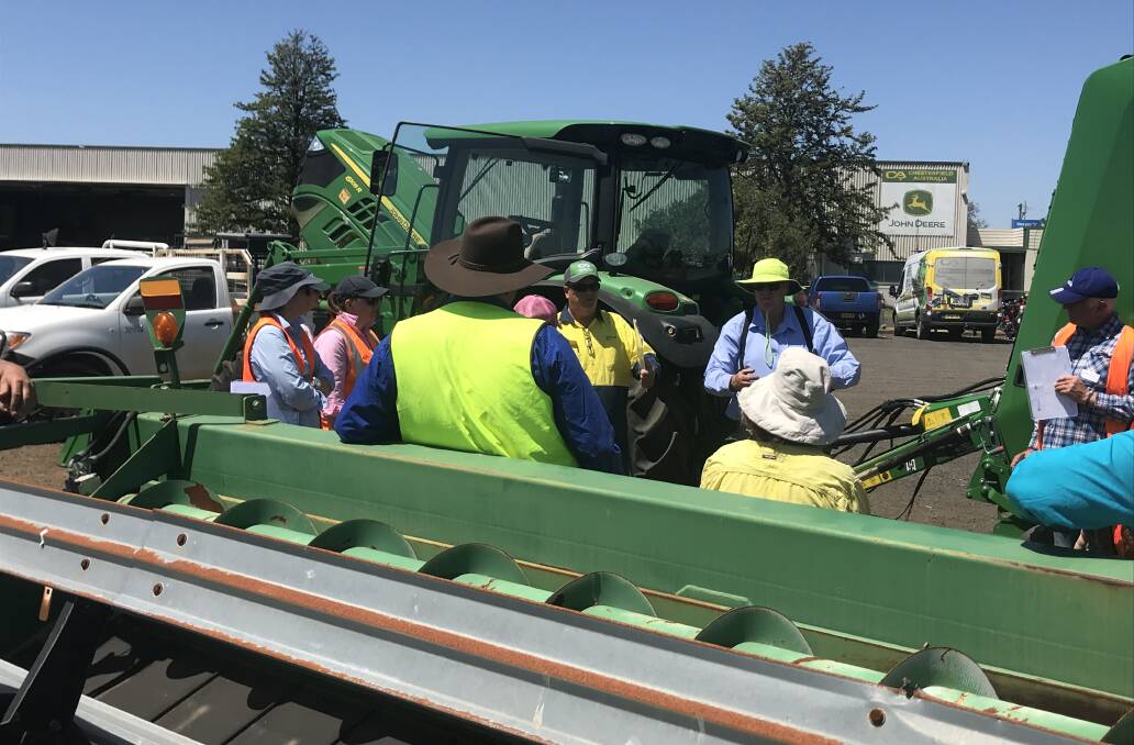 HELP ON THE WAY: Tocal College has piloted a successful grain harvest operations course which was delivered in collaboration with Chesterfield Australia in Dubbo. 