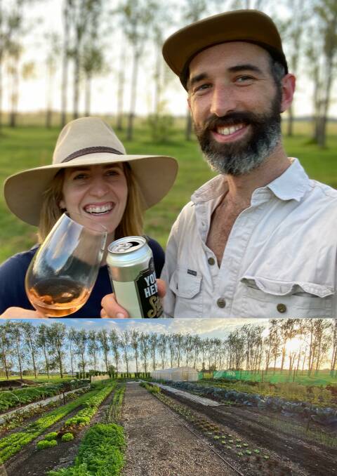 LESS IS MORE: Good Growers owners Harriet Bell and Jo Lynch have established a profitable vegetable growing operation near Lorn, NSW.