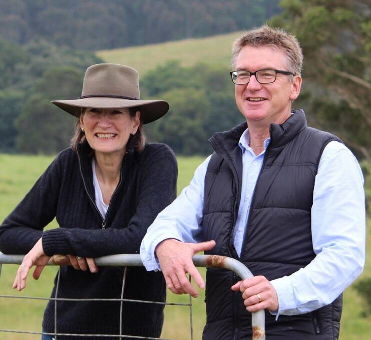 RESOURCEFUL: Kim and David King said Local Land Services helped them gain the confidence to establish a mixed beef, poultry and apiary enterprise at Berry, NSW.