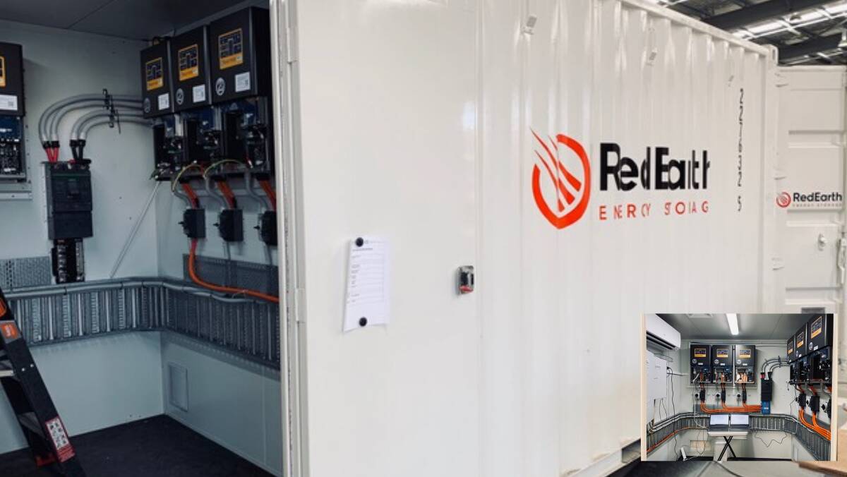 RedEarth's BushPig system is containerised and can power entire stations. The company says battery prices have improved to the point it is now cheaper to use solar and battery systems than diesel generators or the electricity grid. 