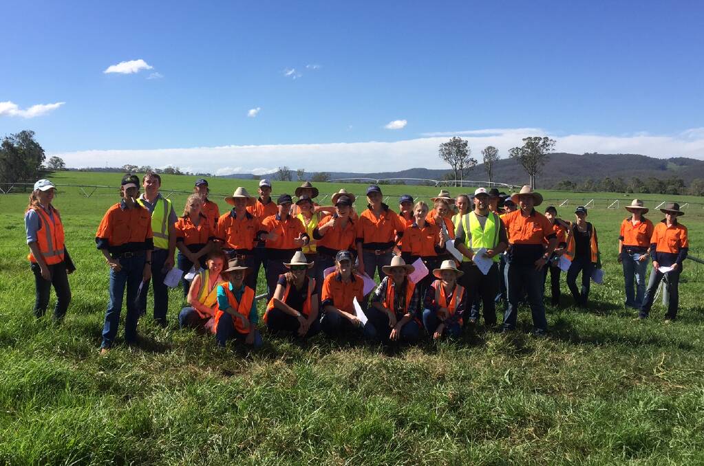 Tocal College offers industry study tours to commercial farms, agribusinesses and research organisations like this one to a dairy enterprise.