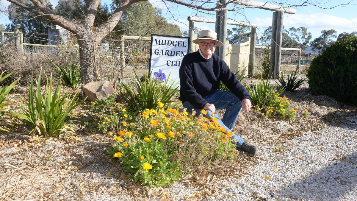 Mudgee and District Garden Club treasurer Robert Clements will be one of the members on hand at the field days to offer gardening advice.