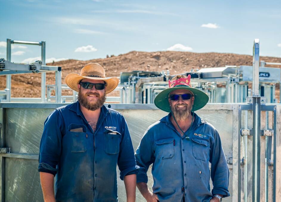 Steve Mayer and Tony Johnson, Clipex installation managers are part of the Australian customer service team.