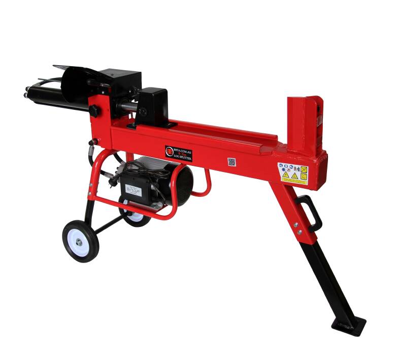 Electric log splitters are environmentally friendly and conveniently plug straight into a standard household power point. 