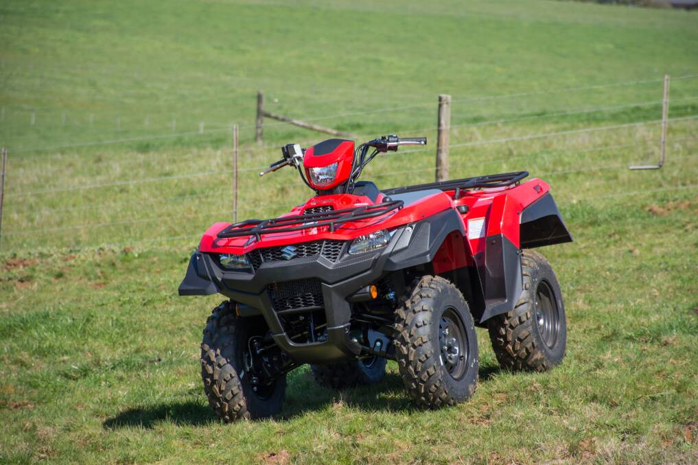 According to a Suzuki spokesman, the KingQuad models have been developed utilising feedback from Australian and New Zealand farmers.
