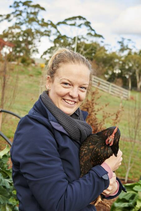 Poultry enthusiast and animal nutritionist with Barastoc Poultry, Elise Davine.