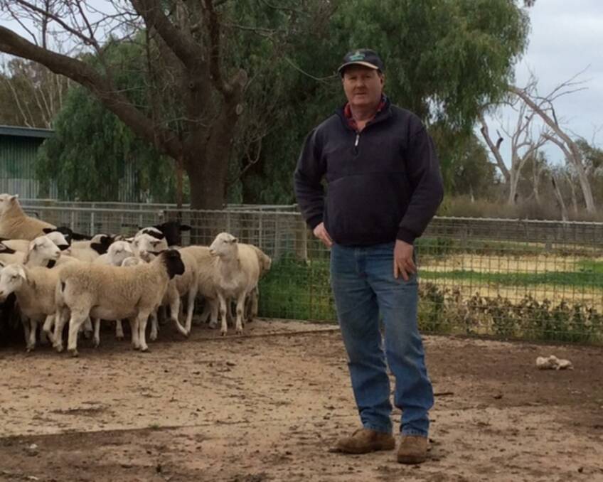 CHANGE: John Douglas and his father Don have made a change to their feed plan, bought about by the dry conditions. 