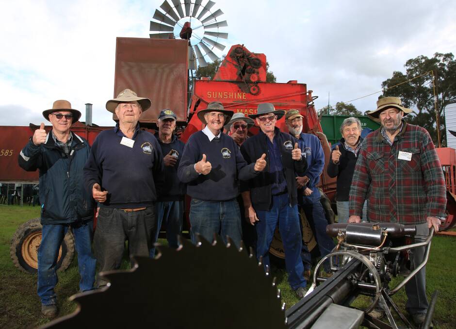 Members of the Henty and District Antique Farm Machinery Club are celebrating 40 years of displays at the Henty Machinery Field Days.