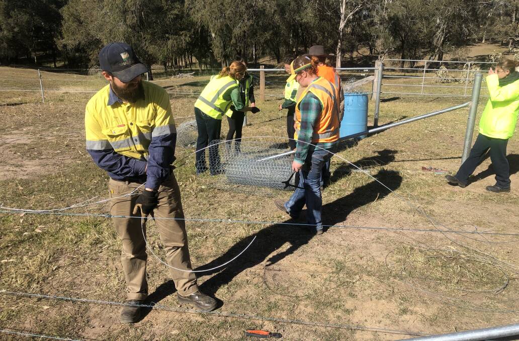 PRACTICAL: Work on Tocal College's dairy, beef, sheep and poultry farms has continued where possible.