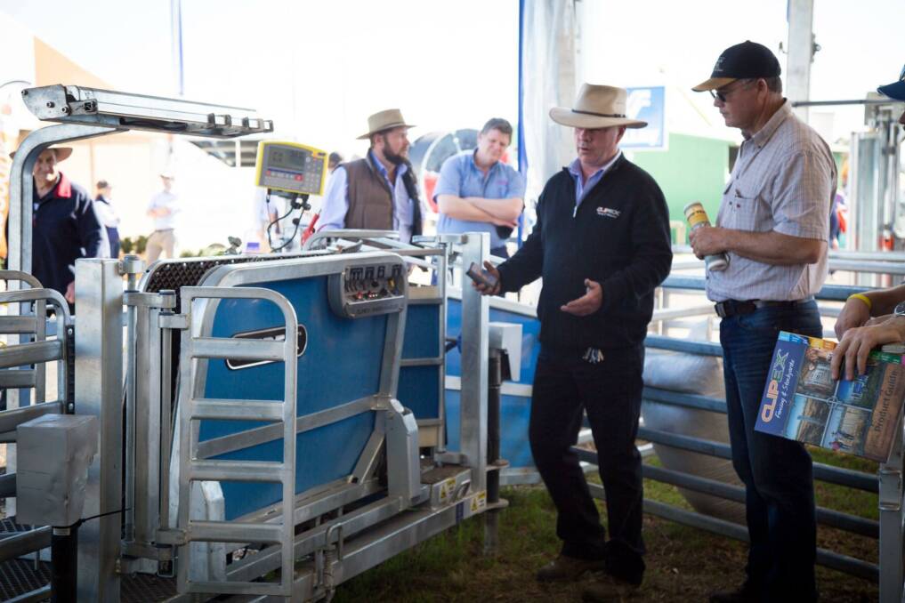 ON DISPLAY: Clipex will be running live demonstrations through the Clipex Sheep Handler at ANFD.