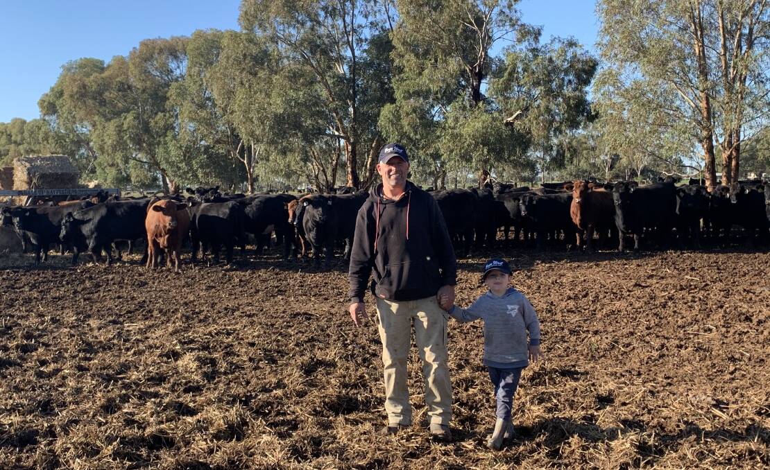 Dean and Conor Mitchell have done an outstanding job finishing cattle on a barley-based diet.