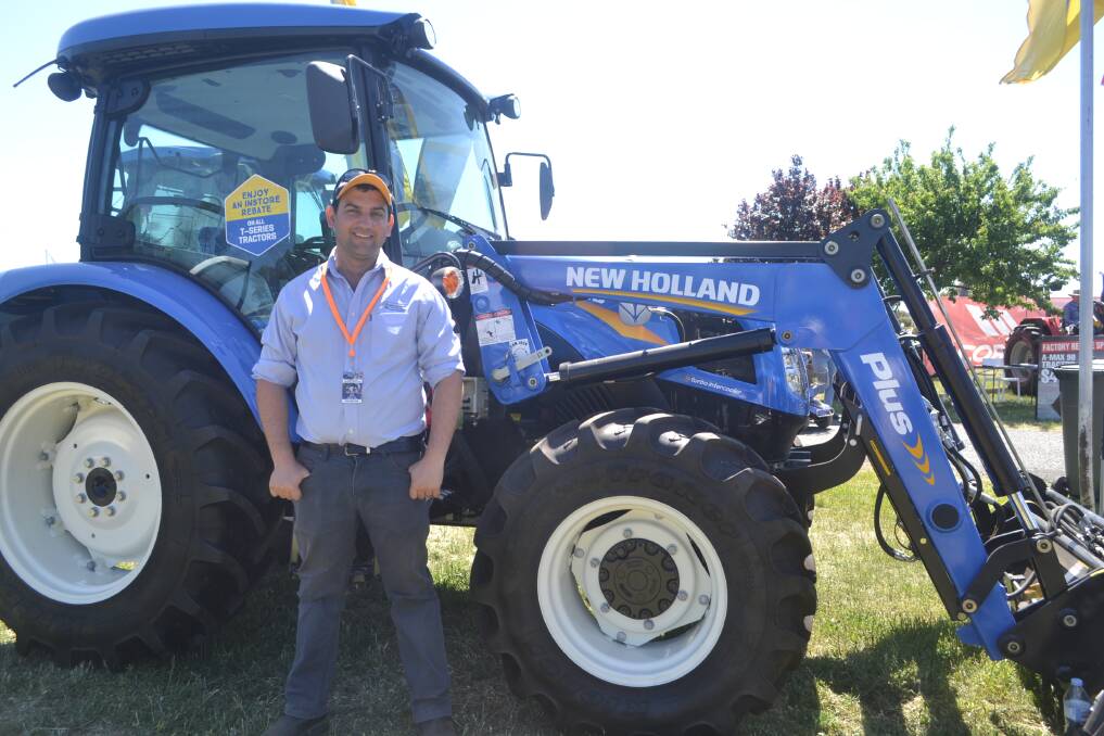 New Holland's Matthew Amery is excited by the launch of the T4S in Australia and believes it will do well.