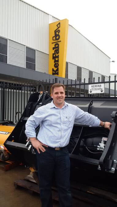 INNOVATIVE: General manager of Kerfab, Jay Chirnside, at Kerfab’s offices and workshop in Kerang.