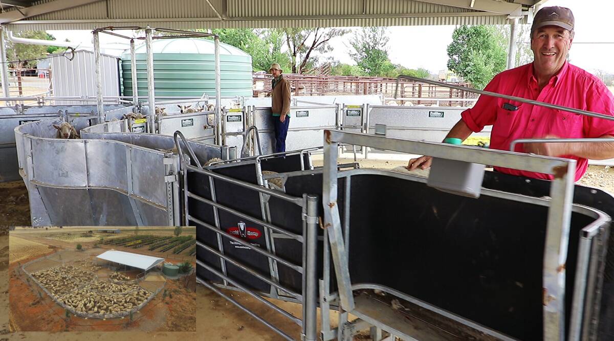Stuart Hulme took the opportunity to use ProWay to modernise his sheep handling equipment on his property at Holbrook, NSW.