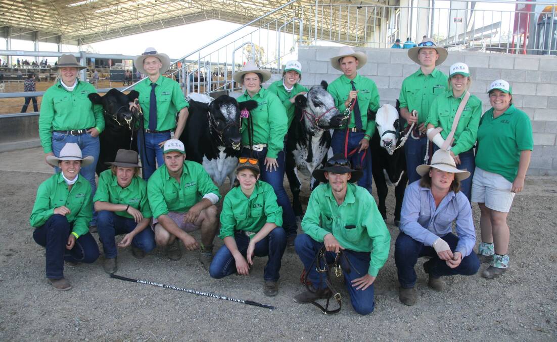 IMPRESSIVE: The Mudgee Youth in Agriculture team enjoyed a strong showing at the Upper Hunter Beef Bonanza.