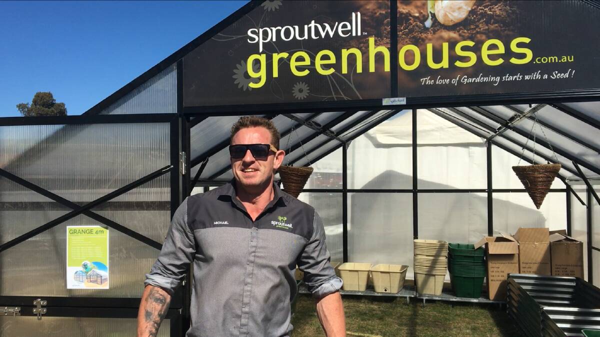 Sproutwell Greenhouses’ sales manager Michael Reyne talks about the Henty Machinery Field Days experience.