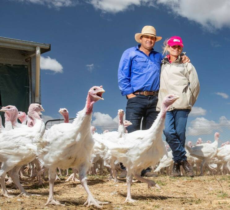 COMMITTED: Angus and Sonya Dowling strongly believe in their certified organic farming practices.
