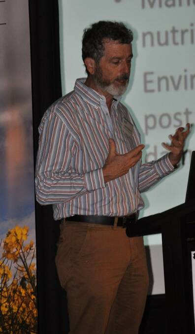 South Australian Research Development Institute's Dr Peter Hayman spoke about frost management at the GRDC Update in Dubbo.  