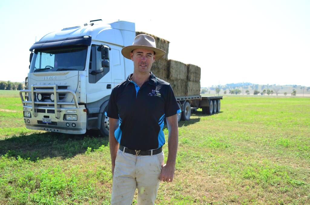 Wagga farming contractor Cam Dooner is pleased to see a trial exemption legalising unregistered farm fire fighting vehicles on public roads during an emergency. Picture by Taylor Dodge