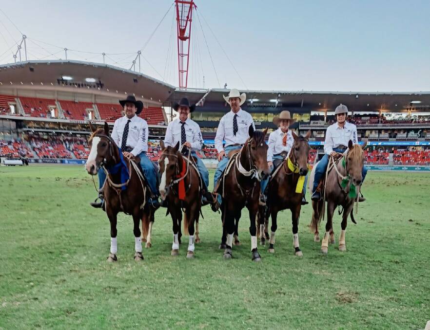 Round three placegetters at the 2024 Sydney Royal World Championship Campdraft. Picture supplied