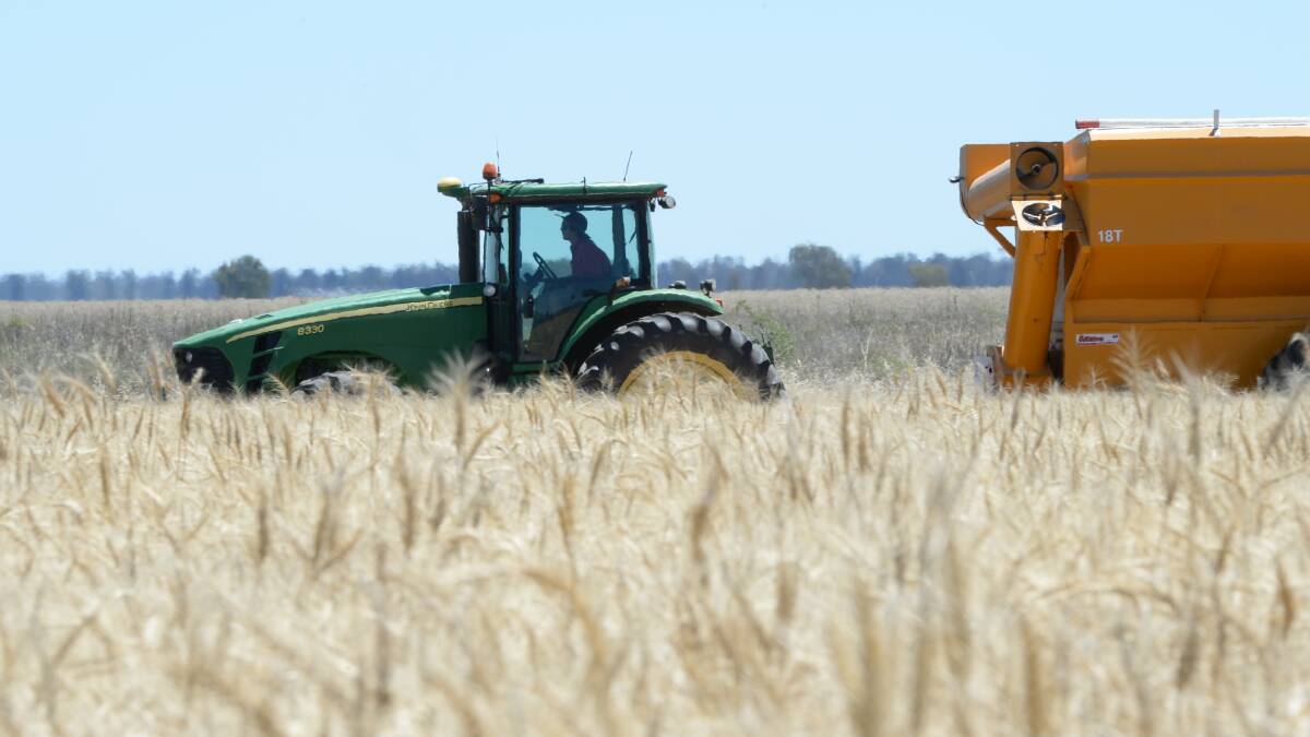 Grain harvesting is beginning to advance quickly across the states. 