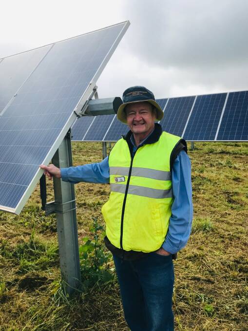 Dubbo sheep farmer Tom Warren, will be one of the key speakers at the event discussing his 20-megawatt solar farm on his property, which supplements his agricultural income. Photo: CONTRIBUTED