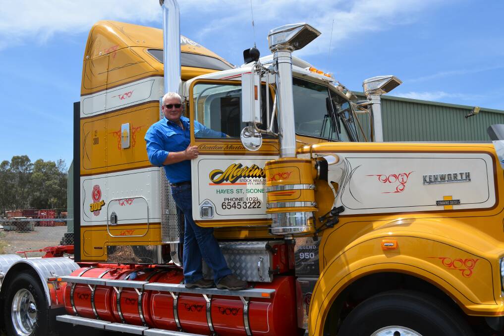 Jason Martin is now heading the family's Martin Group trucking business which operates from headquarters at Scone in the Hunter Valley.
