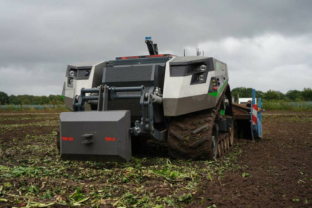 BOREDOM BREAKER: Claas says the AgBot farm robot has the potential to relieve farmers of spending endless hours in the cabs of their tractors. 