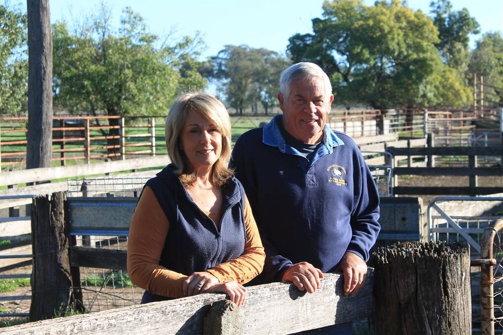 GOODBYE TO AN ICON: Ann and Bruce Starritt dispersed the famed Kelso Park Border Leicester stud in 2015. 
