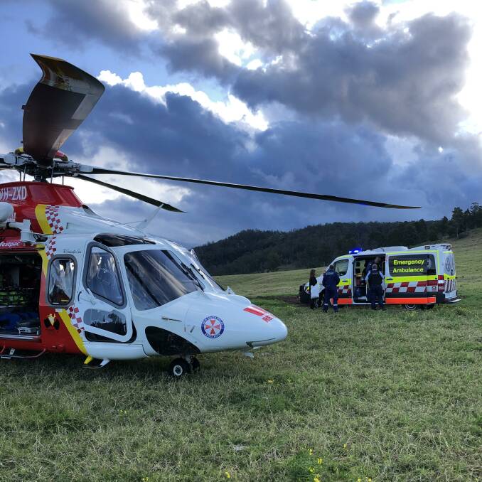 UNSEE THIS PICTURE: Farmsafe Australia has set a bold target of reducing accidental farm deaths to zero by 2030. Photo: Westpac Rescue Helicopter Service