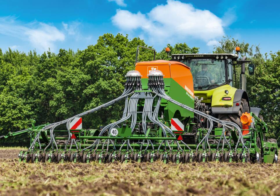 HIGH TECH COULTERS: Amazone says its new six-metre Cirrus 6003-2 and 6003-2C seed drills feature some technical innovations.