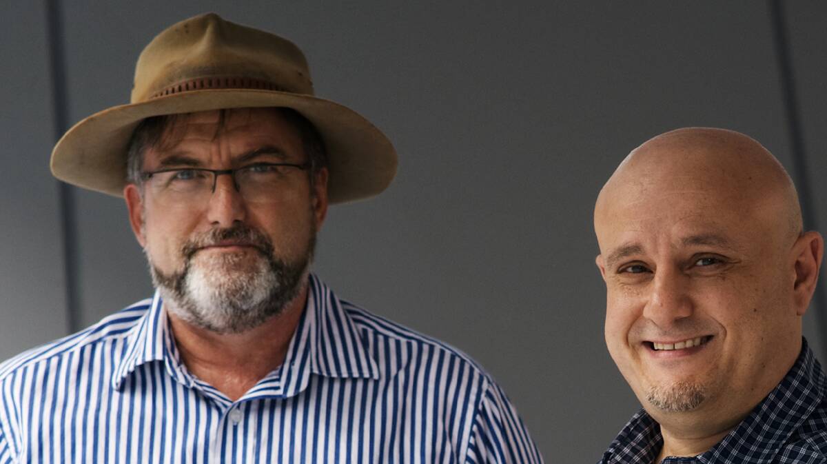 Dave Rubie and Glenn Vasallo, co-founders of SmartShepherd. 