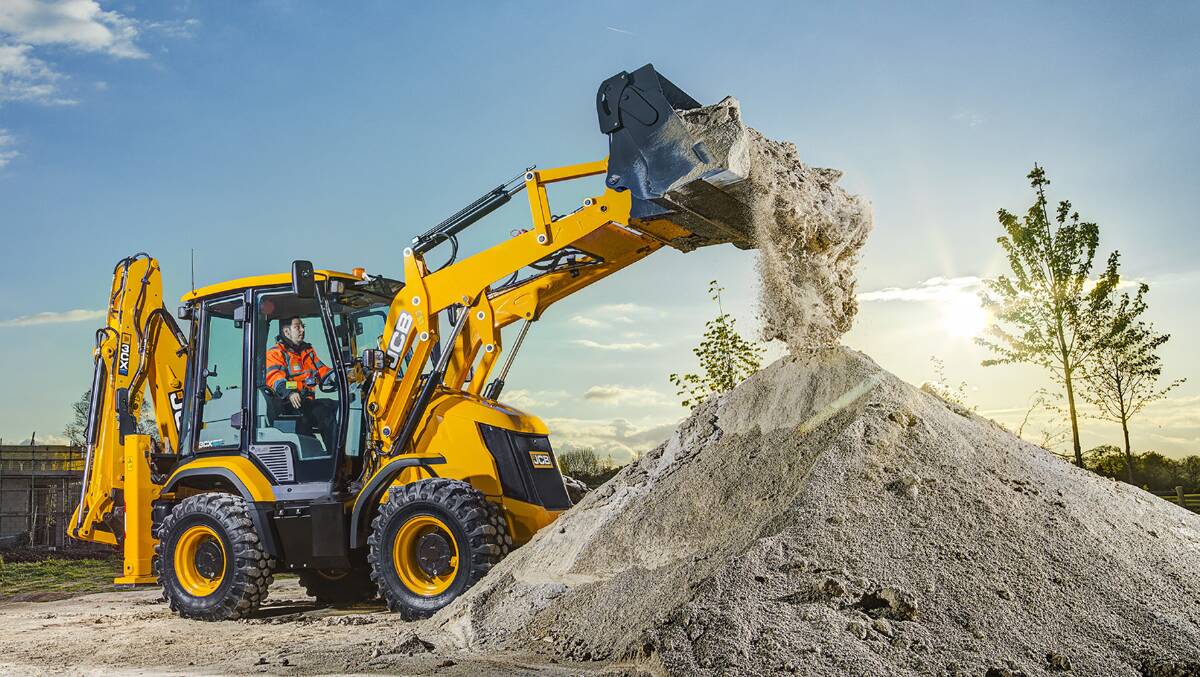 VERSATILE LOADER: Roylance Tractor Replacements at Forbes has added the JCB 3CX backhoe loader to its line-up. 