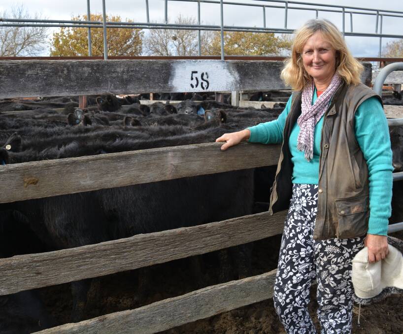 Braidwood cattle producer Victoria Royds, "Clarevale", sold 30 Angus weaner steers weighing an average weight of 230 kilograms for 355/kg at the Braidwood cattle sale last Friday. 