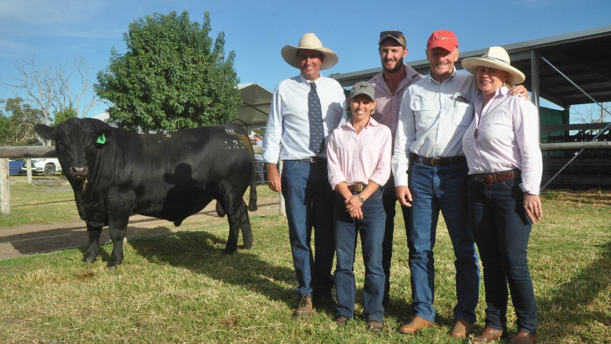 Stuart and Natalie Hann, Nampara stud, sold Nampara Freedom L21 to Trent Walker, Culburra, SA and Jim Wedge and Jackie Chard, Ascot, Qld, for $85,000.